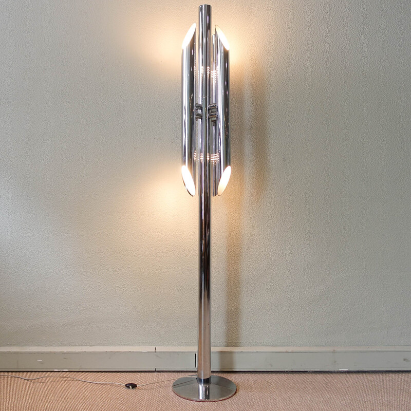 Lámpara de pie vintage de Luis Pérez de la Oliva para Grin Luz, España 1970