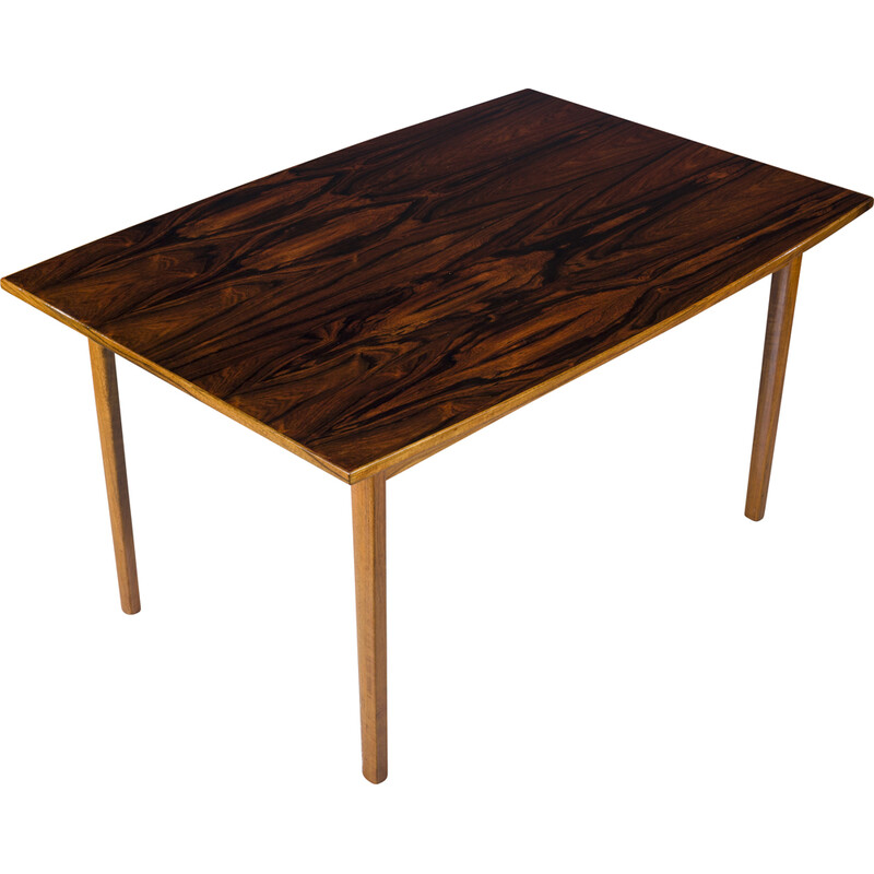 Vintage Deense palissander uittrekbare tafel, 1960