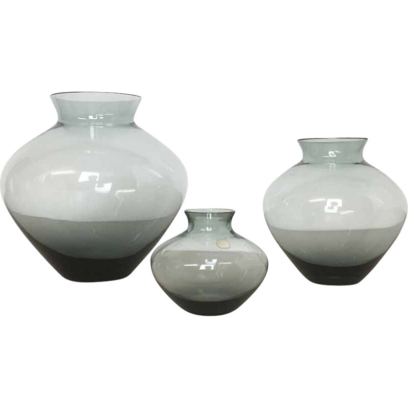  Lot de 3 vases Turmalin par WMF, Wilhelm WAGENFELD - 1960