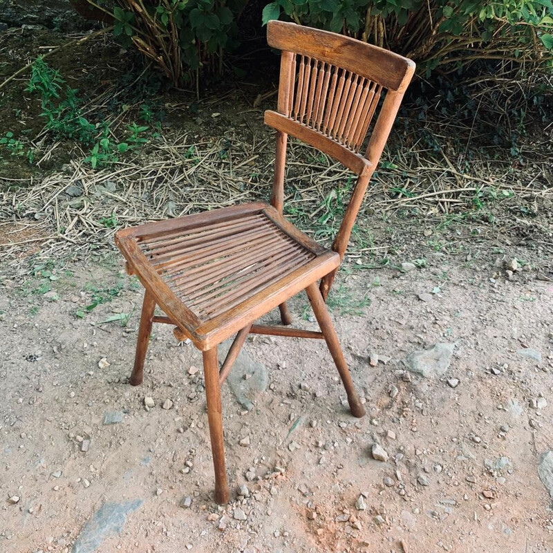 Pair of vintage garden chairs