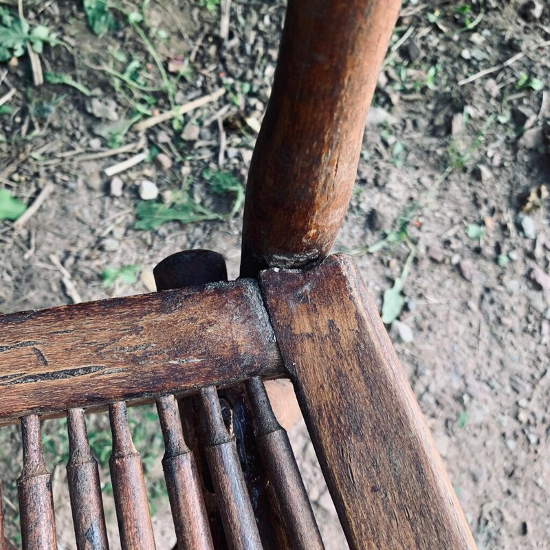 Pair of vintage garden chairs