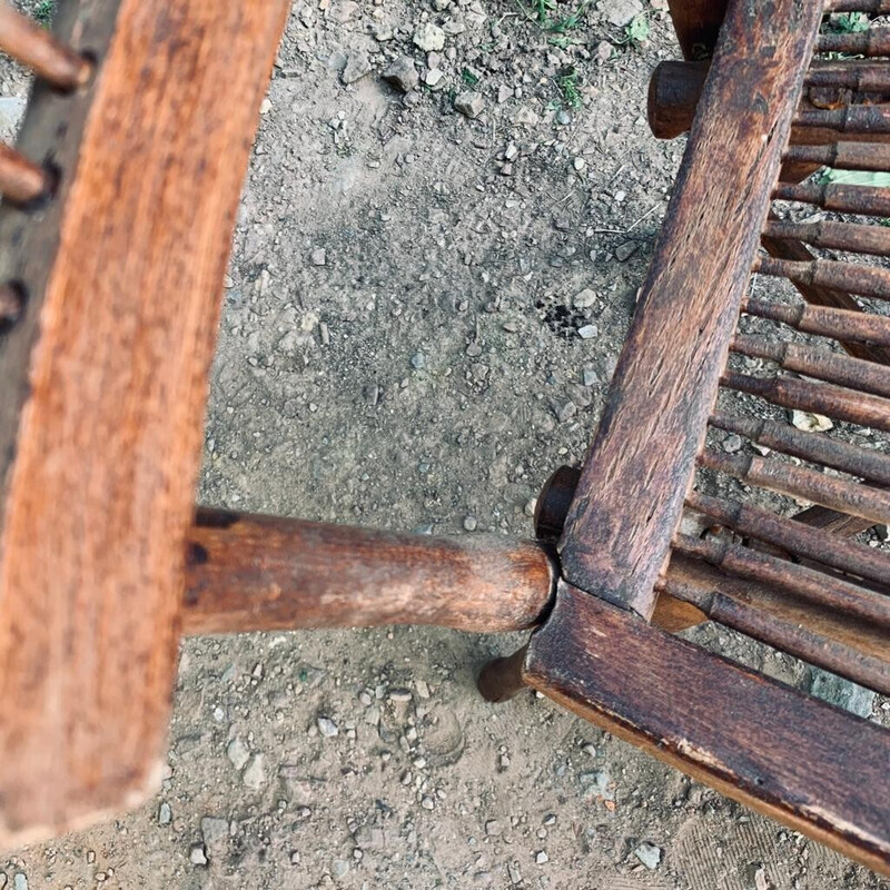 Coppia di sedie da giardino vintage