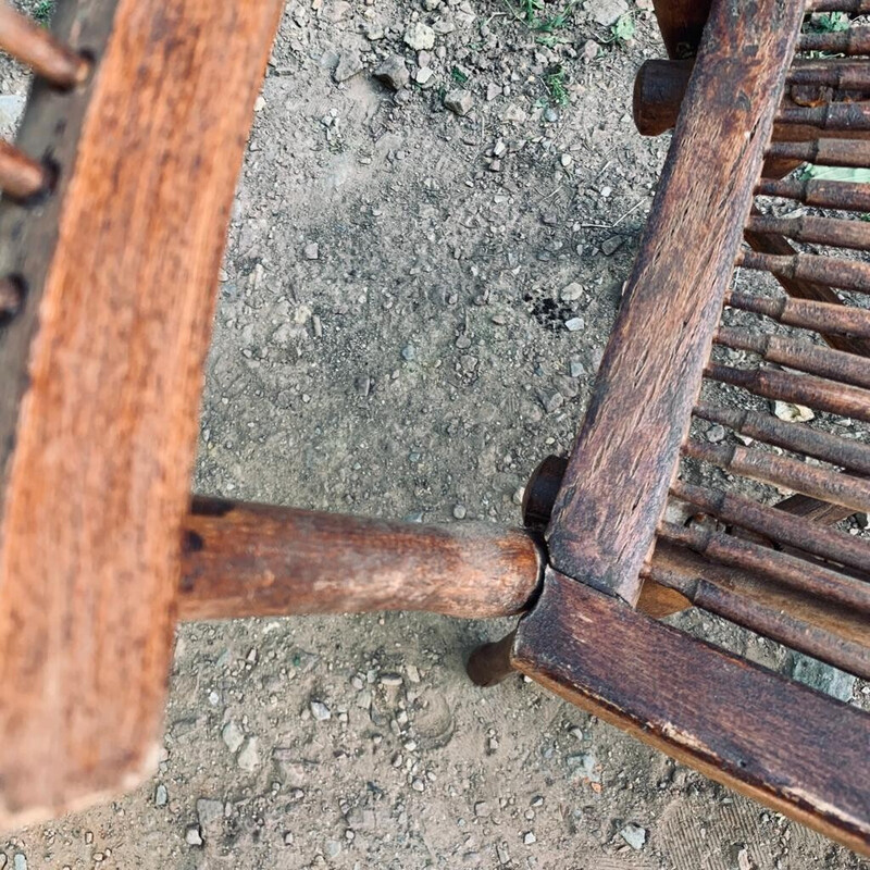 Pair of vintage garden chairs