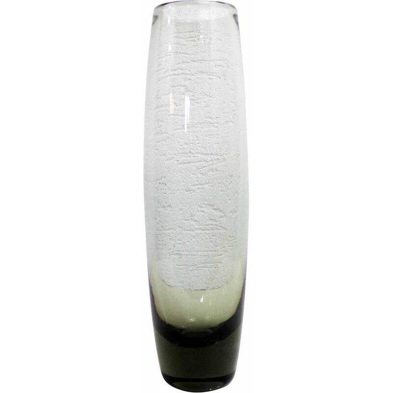 Vintage Danish glass vase by Per Lütken for Holmegaard, 1950