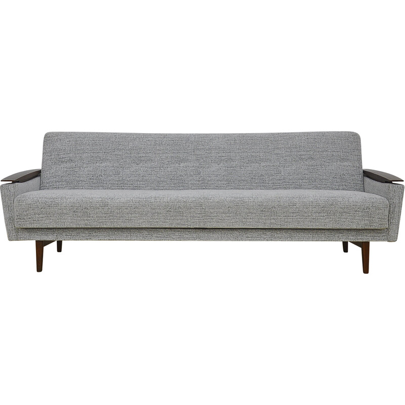 Mid-century Scandinavian four-seater sofa bed, 1960s