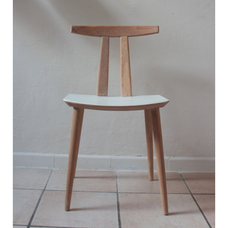 Vintage-Stuhl j48 von Poul M.Volther für Fdb Mobler, Dänemark 1950