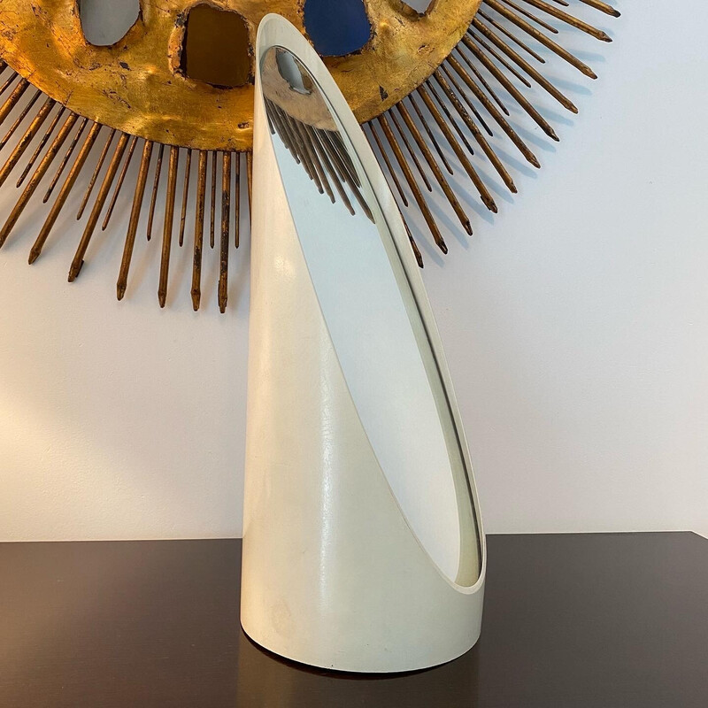 Vintage Lipstick table mirror by Roger Lecal, 1970
