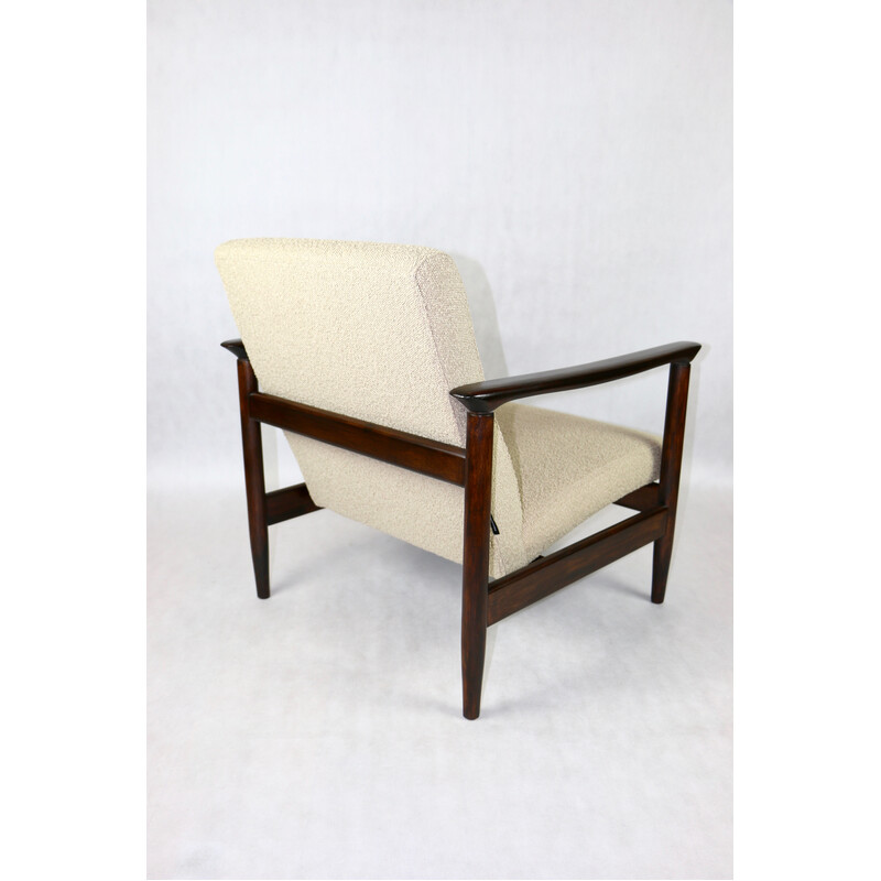 Beigefarbener Vintage-Sessel Gfm-142 von Edmund Homa, 1970