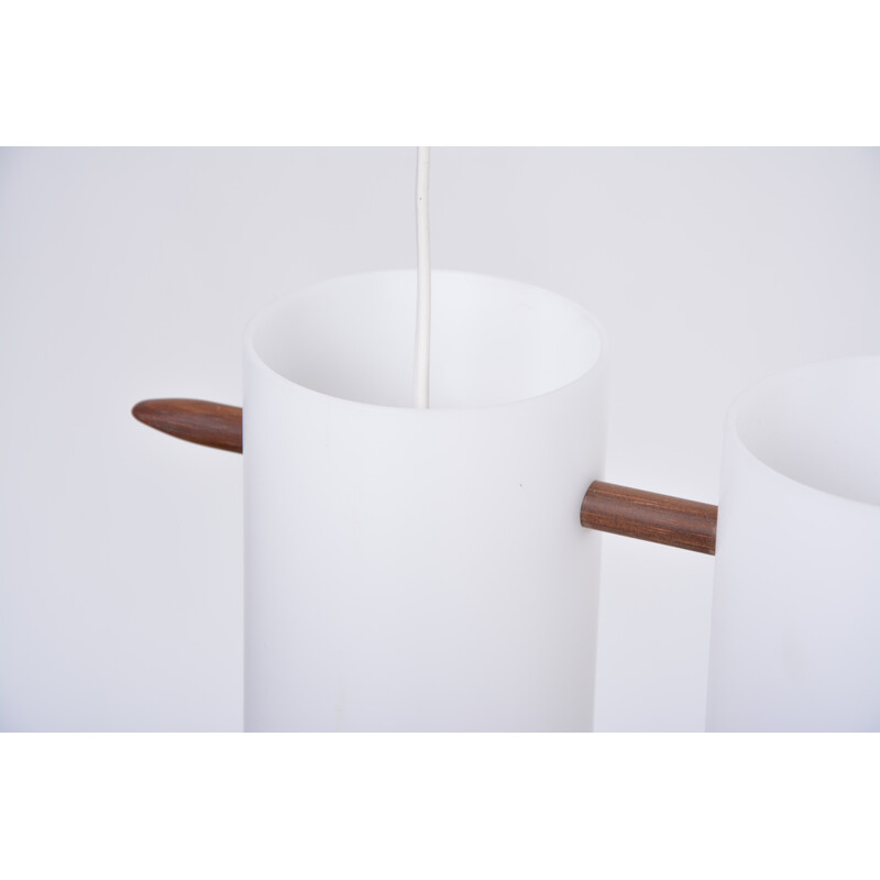 Swedish mid-century pendant lamp by Uno and Osten Kristiansson for Luxus
