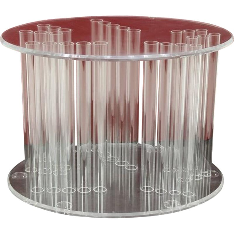 Table à repas vintage en lucite - 1970