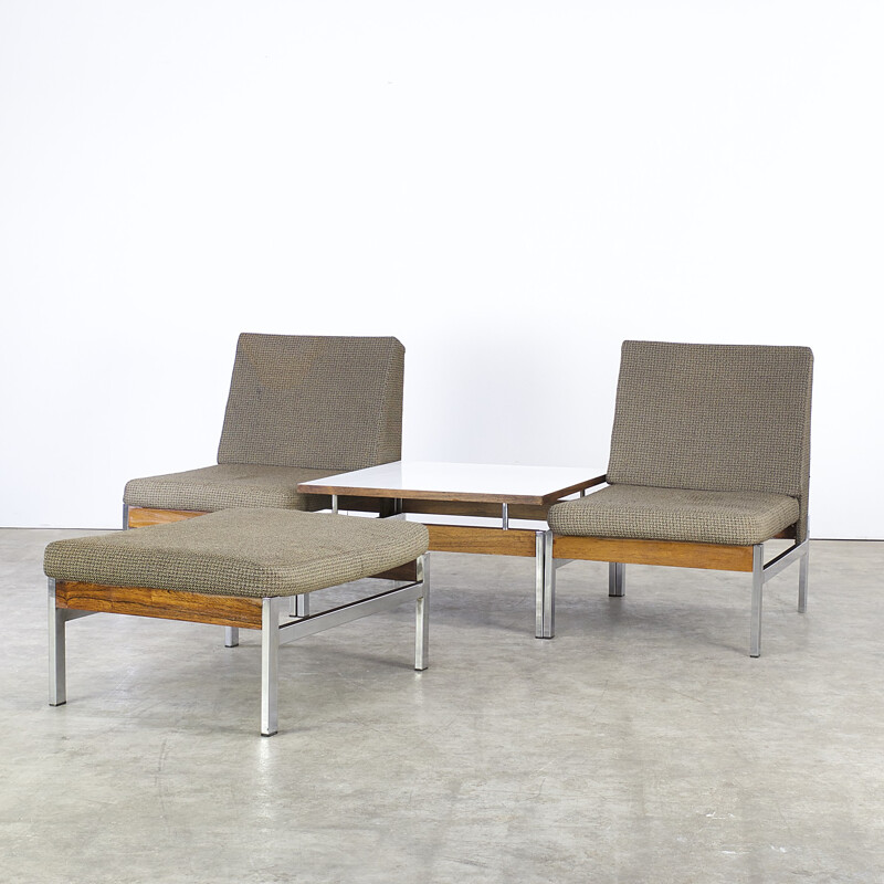 Adjustable living room set, Gerard VAN DEN BERG - 1960s