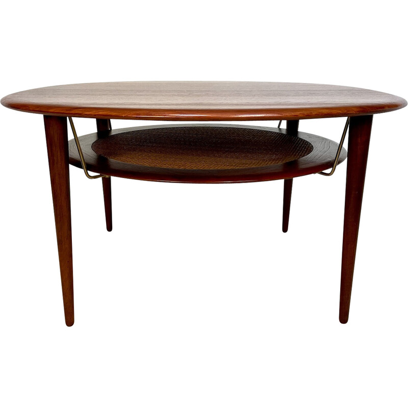 Vintage "Minerva Fd 515" coffee table by Peter Hvidt and Orla Mølgaard-Nielsen for France and Son, Denmark 1960s