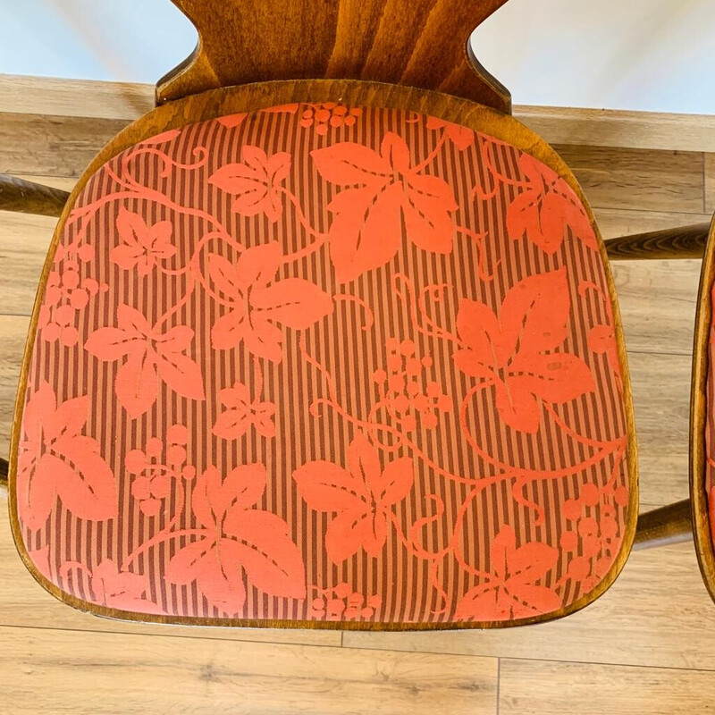 Conjunto de 4 cadeiras de "formiga" Baumann vintage