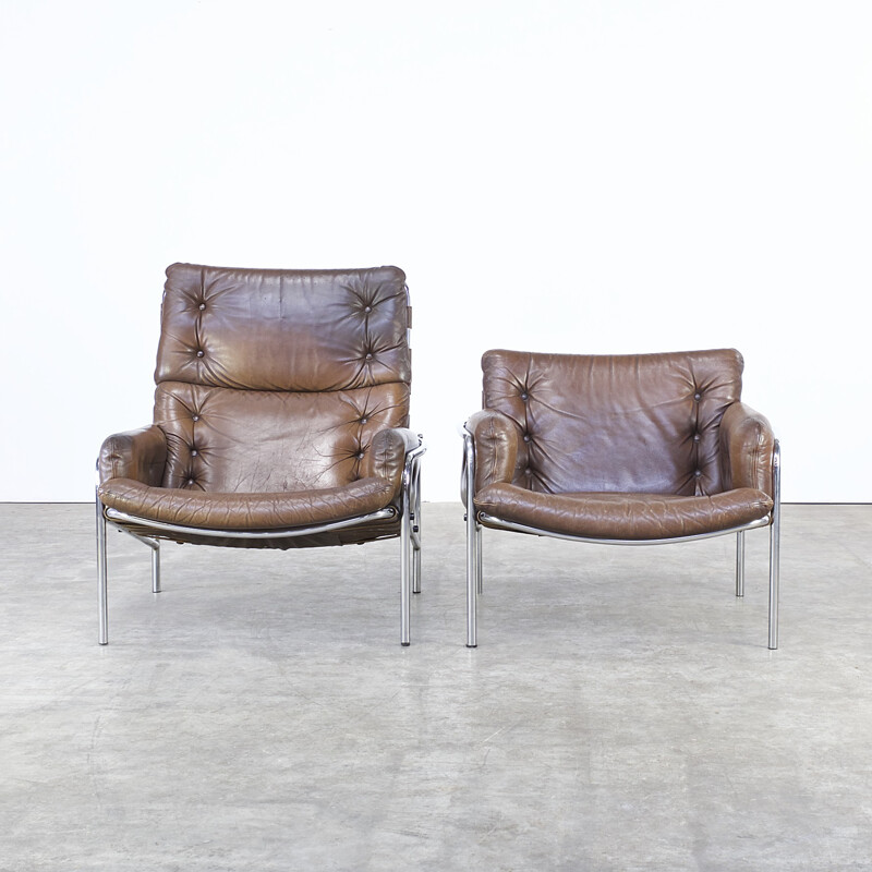 Set of 2 "SZ09 Nagoya 1" armchairs, Martin VISSER - 1960s