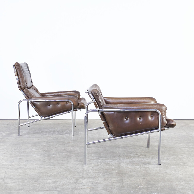 Set of 2 "SZ09 Nagoya 1" armchairs, Martin VISSER - 1960s