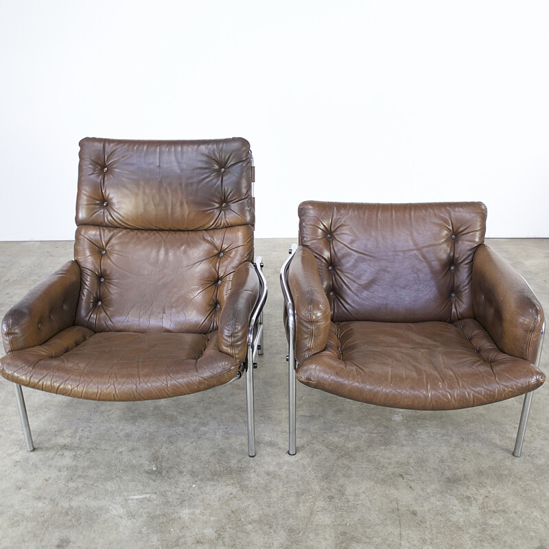 Set of 2 "SZ09 Nagoya 1" armchairs, Martin VISSER - 1960s