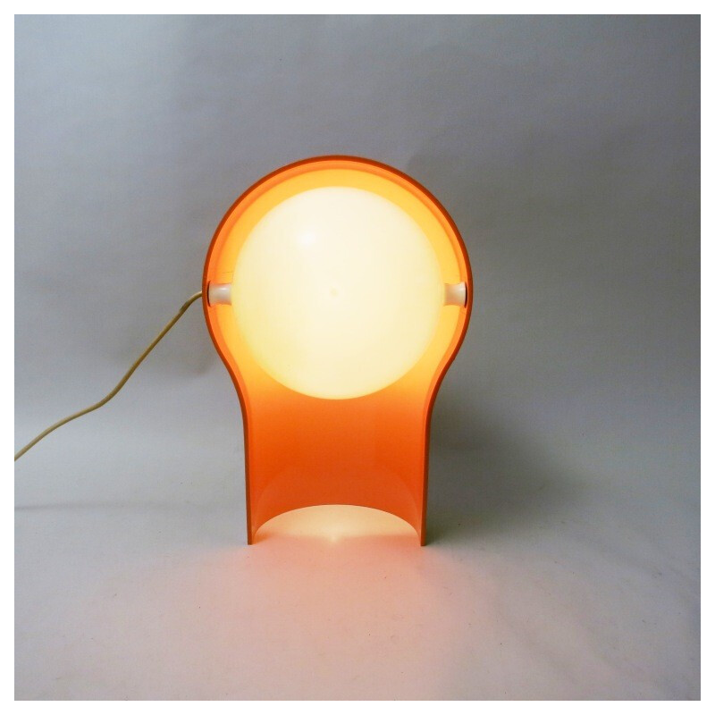 "Telegono" oragne lamp, Vico MAGISTRETTI - 1970s