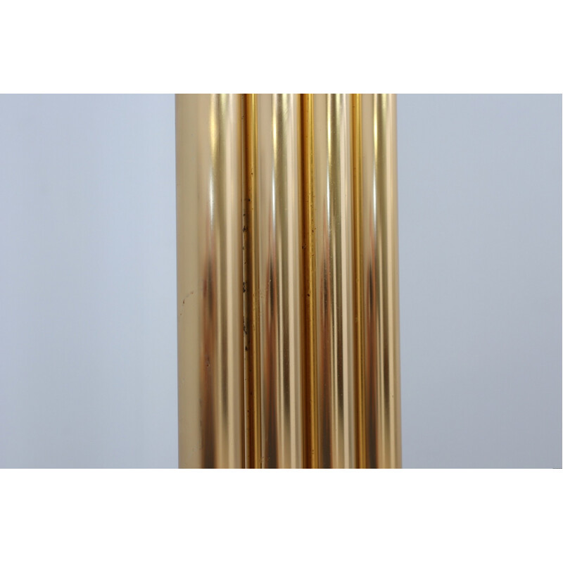 Vintage articulated brass-plated floor lamp by Goffredo Reggiani, Italy 1970