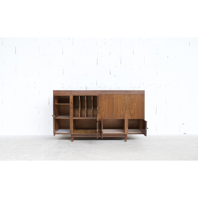 Credenza d'epoca in palissandro brasiliano e formica, 1960