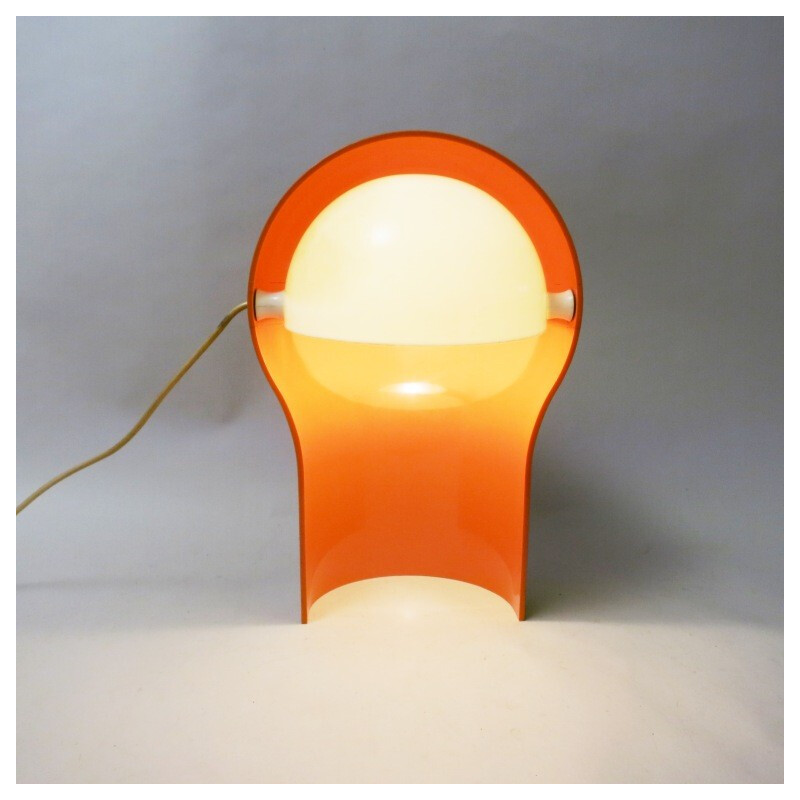 "Telegono" oragne lamp, Vico MAGISTRETTI - 1970s