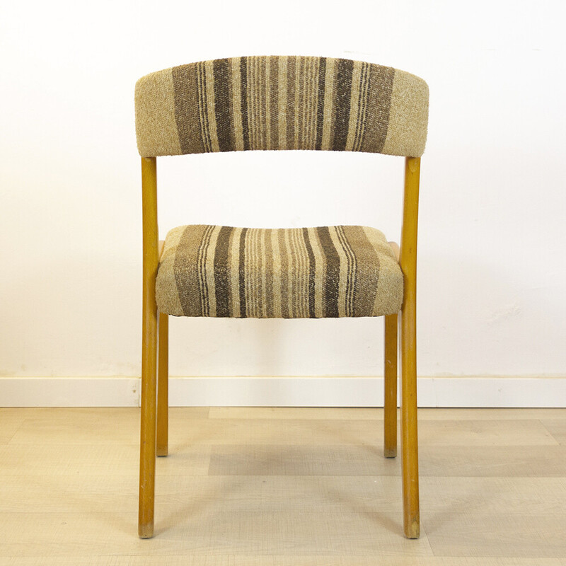 Mid century French upholstered chair by Self, 1960s