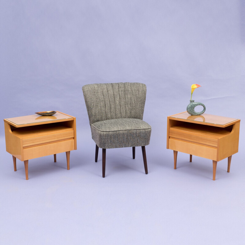 Set of two small dressers - 1950s