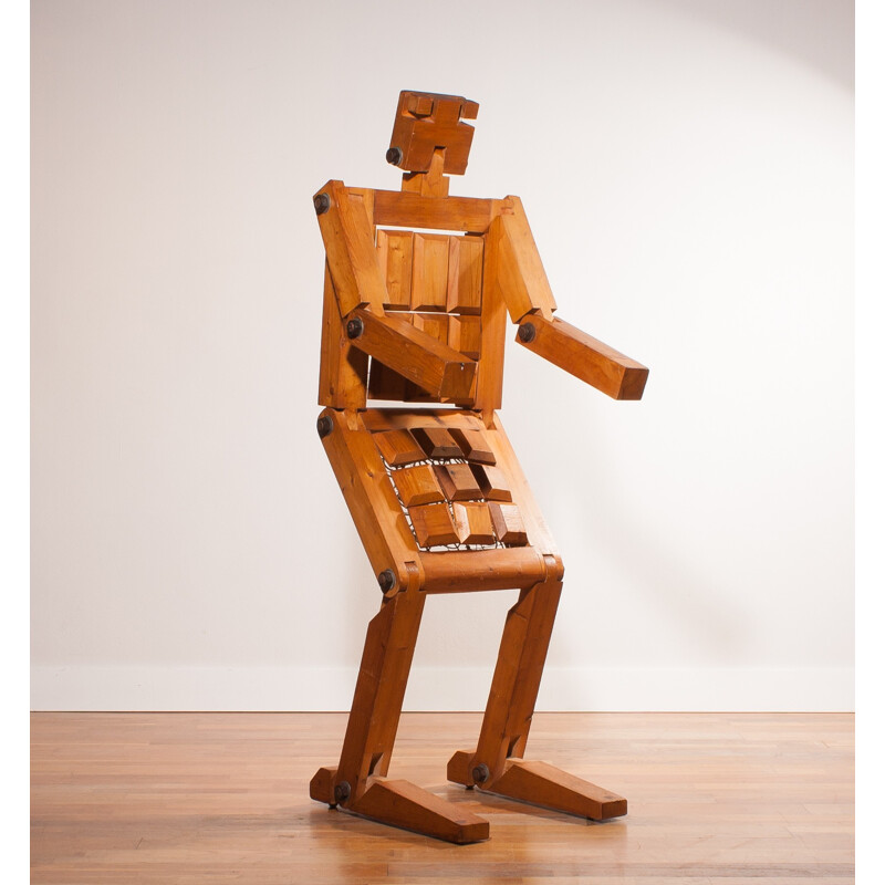 Very rare "Bielke 77" robot chair - 1970s