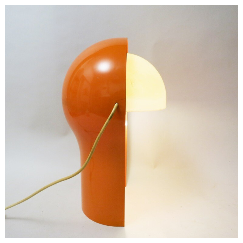 Lampe "Telegono" orange, Vico MAGISTRETTI - années 70
