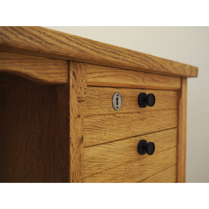 Vintage Danish oakwood desk by Henning Kjaernulf, 1960s