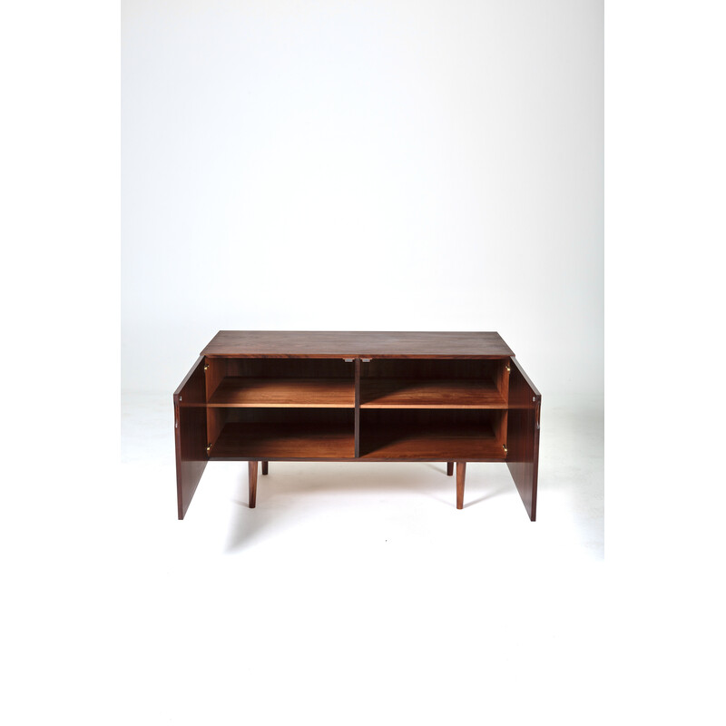 Vintage rosewood highboard by Omann Jun Møbelfabrik, France 1960