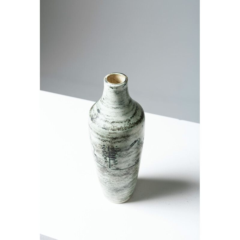 Vintage ceramic vase by Jacques Blin