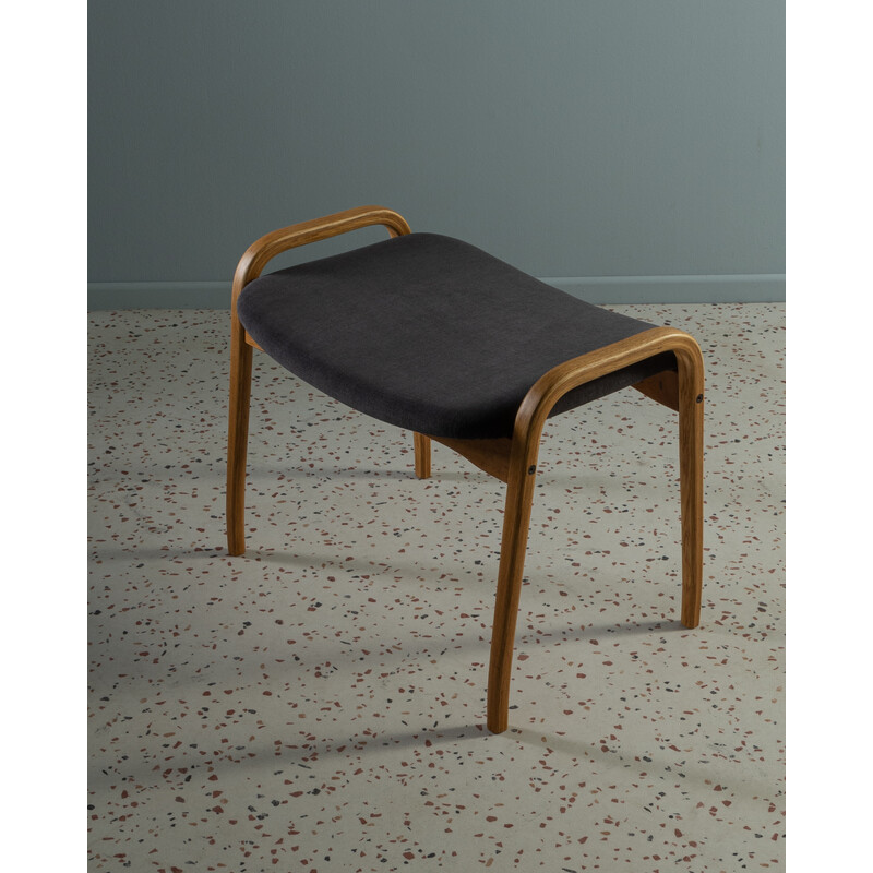 Vintage “Lamino” armchair with footrest by Yngve Ekström for Swedese, Sweden 1950s