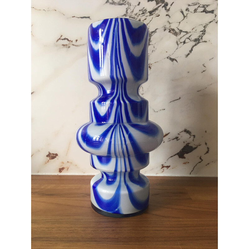 Vintage Murano glass vase by Carlo Moretti