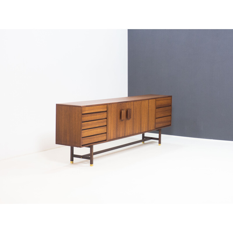 Vintage Inger-250 sideboard em pau-rosa por Inger Klingenberg para Fristho, Holanda 1960