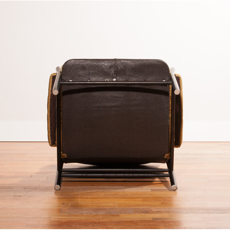 DUX Armchair in velours, Kenneth BERGENBLAD - 1970s