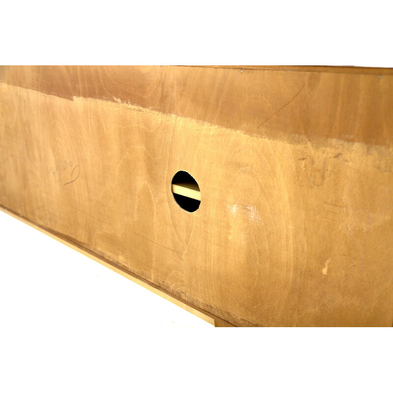 Vintage teak and oakwood sideboard, Sweden 1960