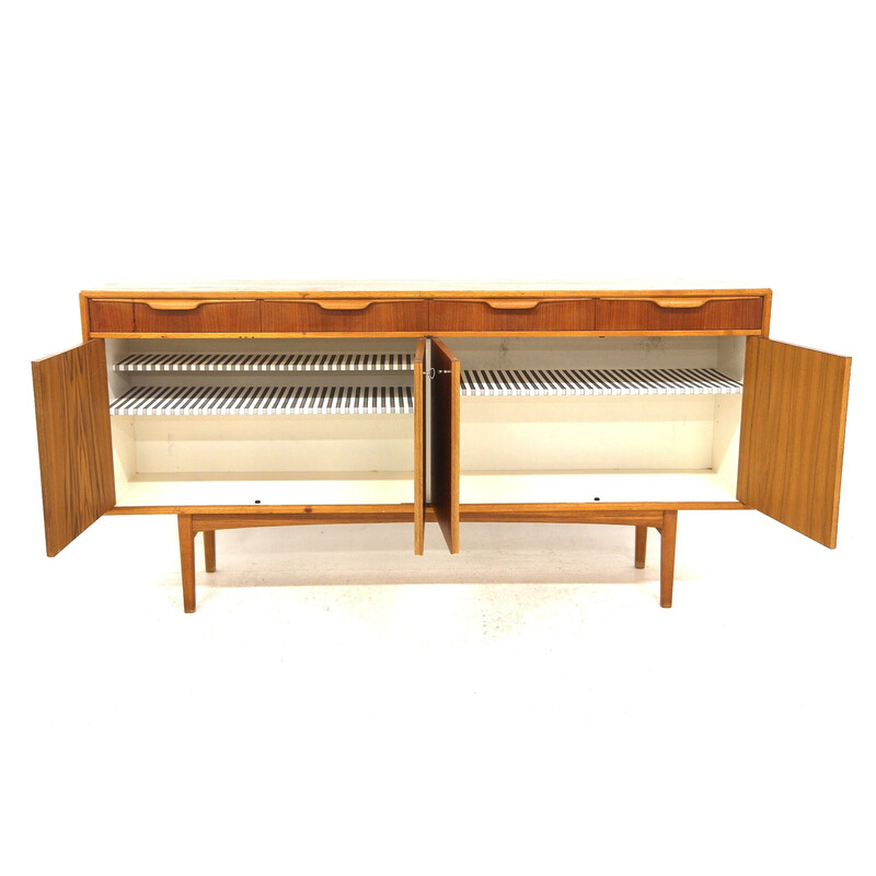 Vintage teak sideboard by Bertil Fridhagen for Bodafors, Sweden 1960