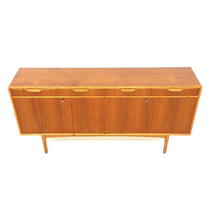 Vintage teak sideboard by Bertil Fridhagen for Bodafors, Sweden 1960