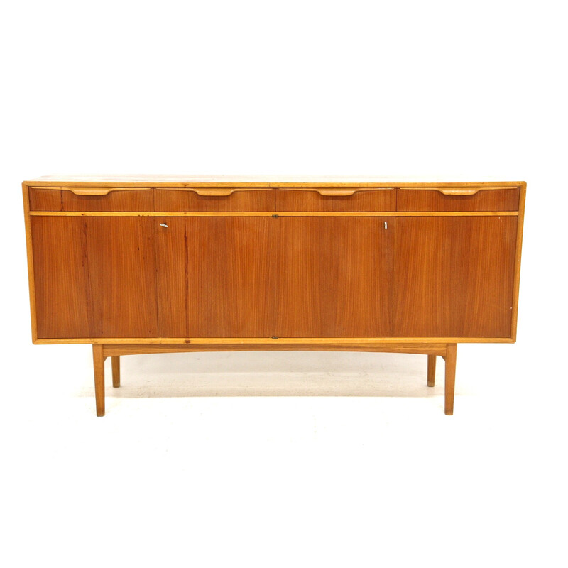 Vintage teakhouten dressoir van Bertil Fridhagen voor Bodafors, Zweden 1960