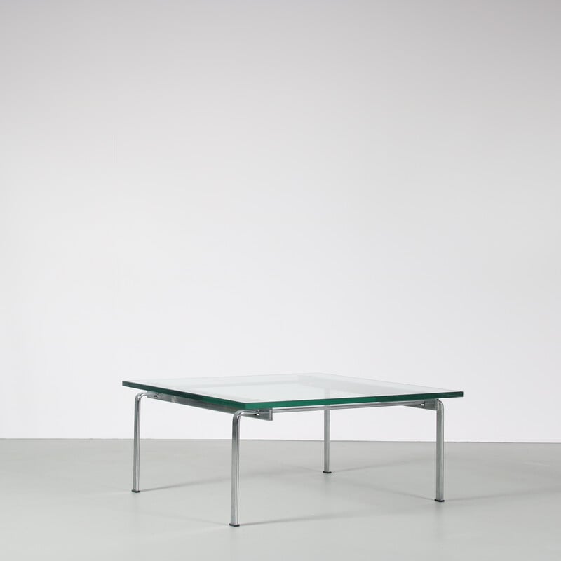 Table basse vintage "Fk90" par Preben Fabricius et Jorgen Kastholm pour Kill International, Allemagne 1960