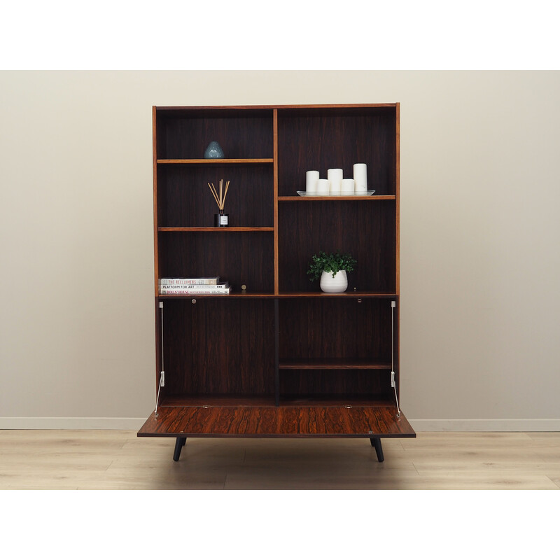 Vintage laminate covered bookcase, Denmark 1970