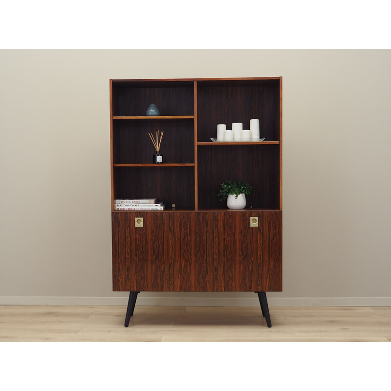 Vintage laminate covered bookcase, Denmark 1970