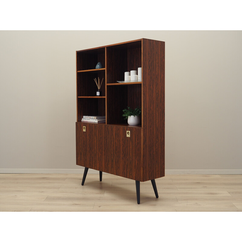 Vintage laminate covered bookcase, Denmark 1970