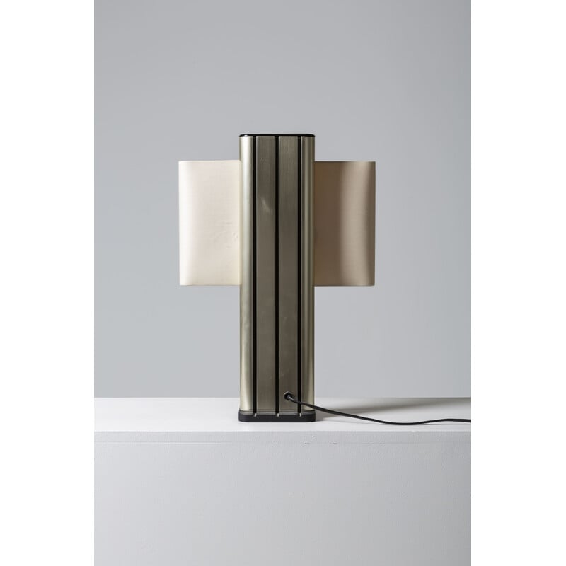 Vintage lamp by Jean-Pierre Vitrac for Verre Lumière, 1983