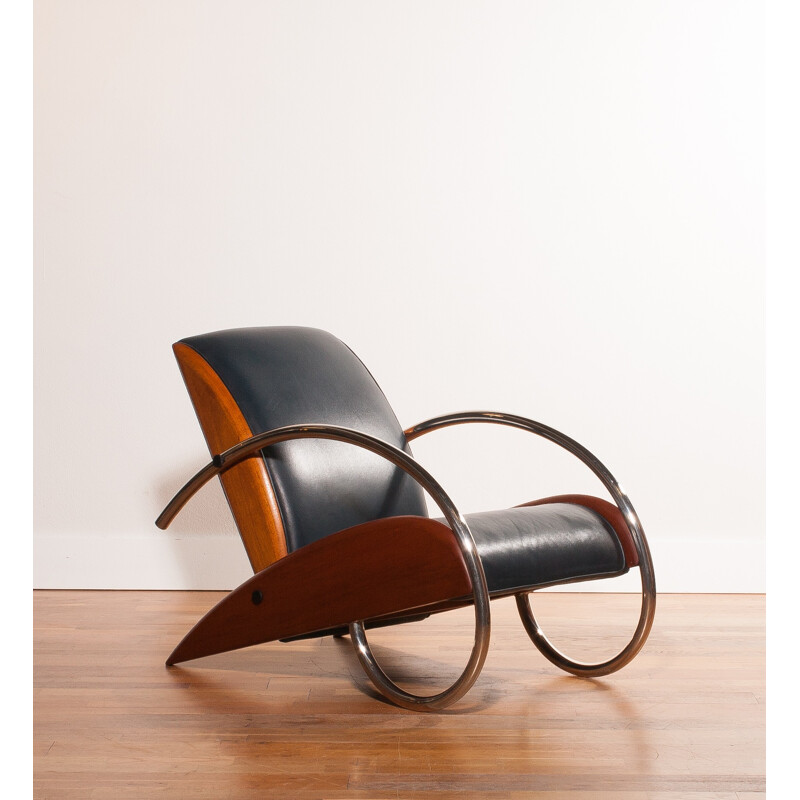 "Streamline" Lounge chair, Klaus WETTERGREN - 1980s