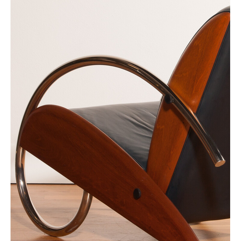 "Streamline" fauteuil lounge, Klaus WETTERGREN - 1980