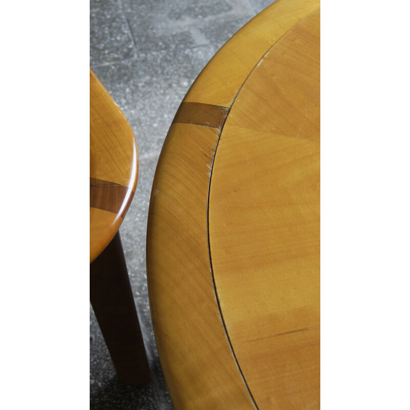 Pair of vintage coffee table by Walter Knoll for Wilhelm Knoll