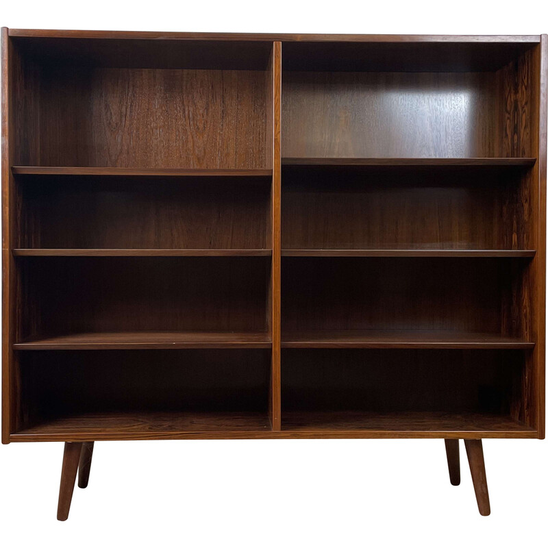 Scandinavische vintage palissander boekenkast van Poul Hundevad, 1960