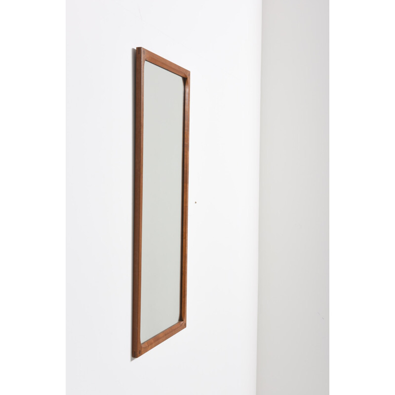 Aksel Kjersgaard oak mirror, Kai KRISTIANSEN - 1960s