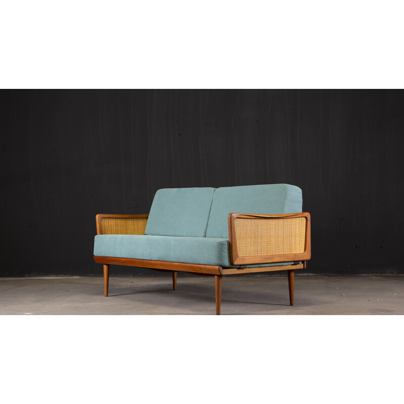 Vintage sofa bed Fd 451 by Peter Hvidt and Orla Mølgaard Nielsen for France and Son, 1956